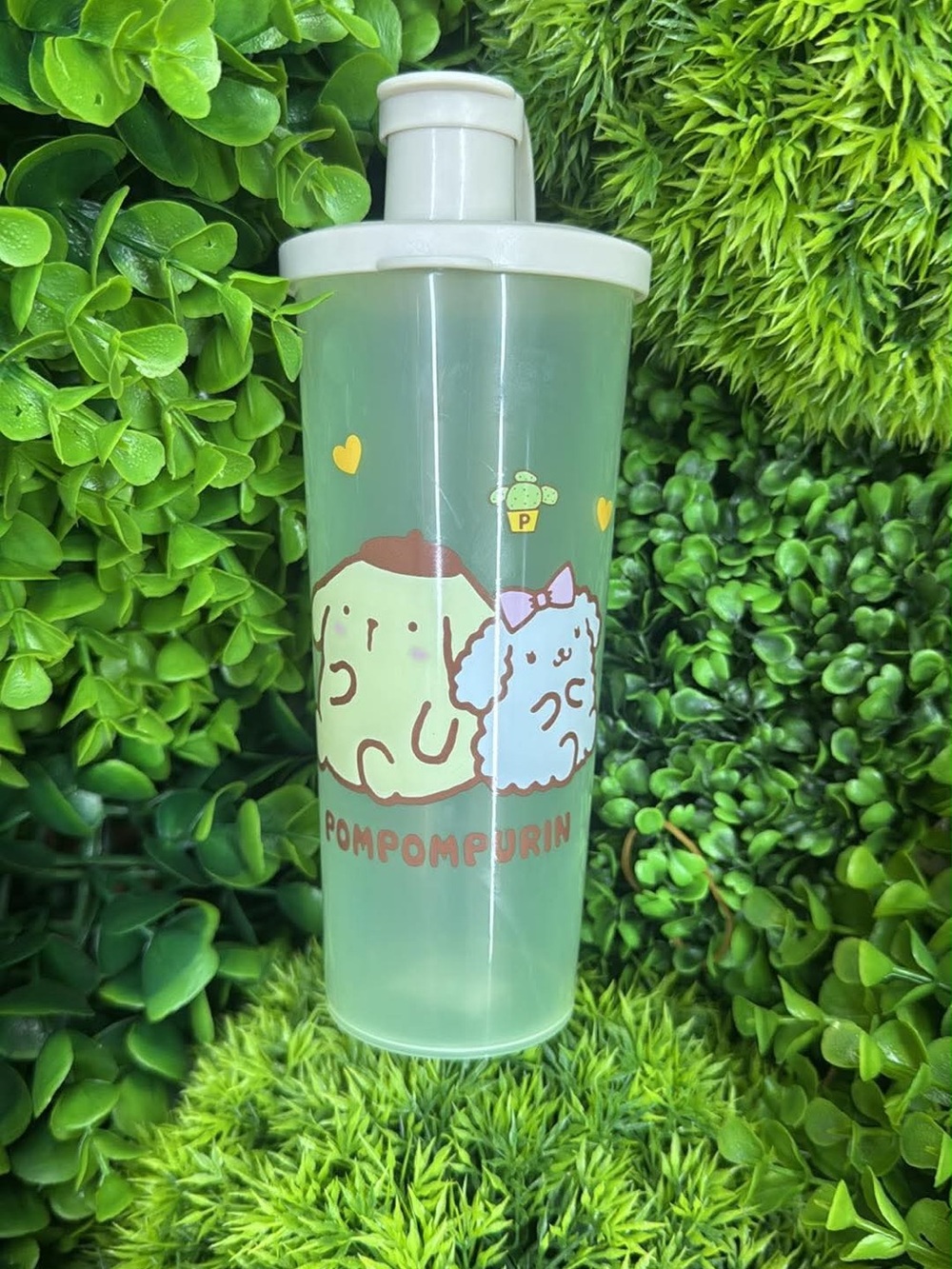 Sanrio Pompompurin Cute Character Cup in Mint and White